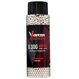 Vorsk Triple Polished QC BBs 0,30g 3.600er Flasche weiss