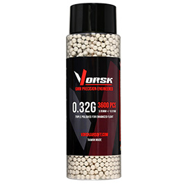 Vorsk Bio Triple Polished QC BBs 0,32g 3.600er Flasche weiss