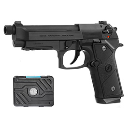 G&G GPM9 MK3 mit Metallrahmen GBB 6mm BB schwarz inkl. Pistolenkoffer