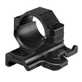 Aim-O 21mm QD-Mount / Halterung f. 30mm Red-Dot Zielgerte schwarz