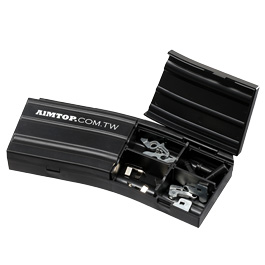 AIM Top M4 Magazin-Style Sortierbox / Accessory Box schwarz