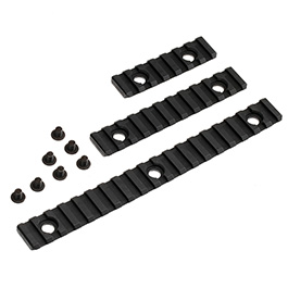 King Arms 21mm Rail Set f. King Arms M-LOK TWS Ver. 2 Handguard schwarz