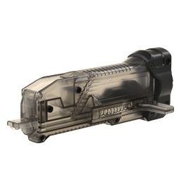 Satellite High Bullet BB Loader Plus Speedloader f. M4 AEG / S-AEG / GBB Magazine transparent