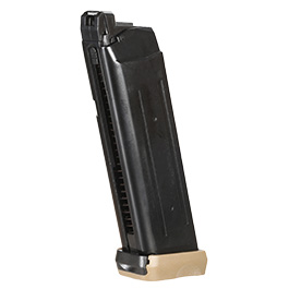 APS ACP - Action Combat Pistol GBB Magazin 23 Schuss tan - CO2-Version