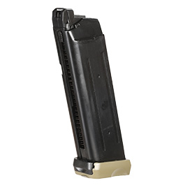 APS ACP - Action Combat Pistol GBB Magazin 23 Schuss oliv - CO2-Version