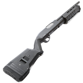 Cyma M870 MP-Style Shotgun Medium-Type Tri-Barrel Vollmetall Springer 6mm BB schwarz Bild 4