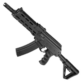APS AK-74 Ghost Patrol Tactical Vollmetall BlowBack S-AEG 6mm BB schwarz