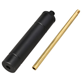 Vorsk Agency Extension Kit inkl. 146mm Silencer mit Innenlauf f. Vorsk M1911 VX-9 GBB schwarz