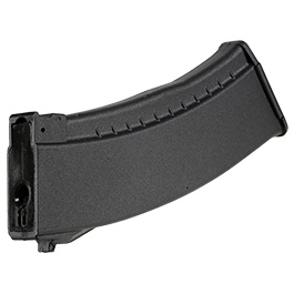 D-Day AK74 Standard DMag Silent Style Polymer-Magazin MilSim / Mid-Cap 30 / 130 Schuss schwarz