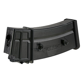 D-Day G36 DMag Silent Style Polymer-Magazin MilSim / Mid-Cap 30 / 125 Schuss schwarz