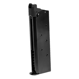 King Arms M1911 Short GBB Magazin 23 Schuss (Army-Type) schwarz - Softairgas Version