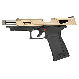 Versandrückläufer G&G GTP9 MS mit Metallschlitten GBB 6mm BB Desert Tan inkl. Pistolenkoffer Bild 1 xxx:
