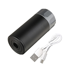 Nuprol Tracer Unit 88mm Silencer Aluminium Tracer Unit inkl. integriertem Akku 14mm- schwarz