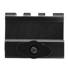 MET QD Scope-Riser 3 Slots / 40 mm mit 25 mm Erhöhung f. 20 - 22 mm Schienen schwarz Bild 2