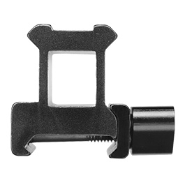MET QD Scope-Riser 3 Slots / 40 mm mit 25 mm Erhöhung f. 20 - 22 mm Schienen schwarz Bild 4