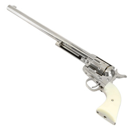 Kleinbild 4 Ersatzteilset King Arms SAA .45 Peacemaker 11 Zoll Revolver Gas 6mm BB silber-chrome Finish