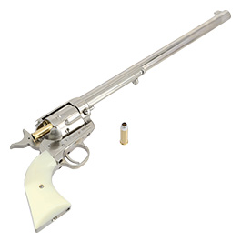 Kleinbild 5 Ersatzteilset King Arms SAA .45 Peacemaker 11 Zoll Revolver Gas 6mm BB silber-chrome Finish