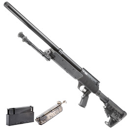 Echo1 ASR Bolt Action Snipergewehr inkl. Zweibein Springer 6mm BB schwarz