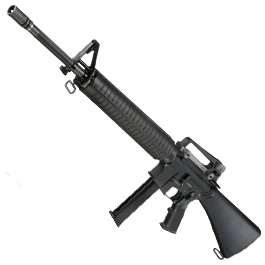 BLACK WE Tech M16A3 Open Bolt Full Metal Gas Blowback Airsoft GBBR RIfle 