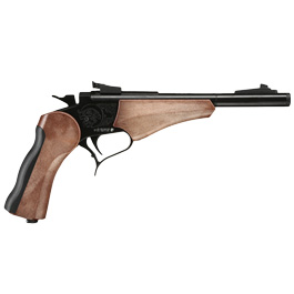 Haw San Contender G2 Pistole Vollmetall CO2 6mm BB schwarz / Holzoptik - Short-Version Bild 2