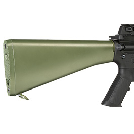Versandrückläufer Double Bell M4A1 RIS Rifle Super Sportline AEG 6mm BB schwarz / oliv Bild 8
