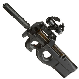 Ersatzteilset Double Bell DB90 TR Silencer Sportline mit Metallgearbox AEG 6mm BB schwarz