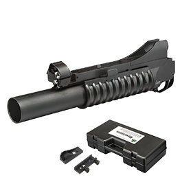 Double Bell M203 40mm Granatwerfer Vollmetall (3in1) schwarz - Long Version