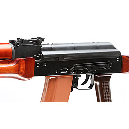 GHK AK-74 Vollmetall Echtholz Gas-Blow-Back 6mm BB schwarz Bild 6