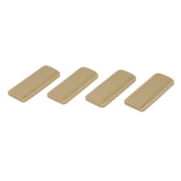 G&G M-Lok Rail Panel / Rail Covers Two-Piece Design (4 Stck) Desert Tan