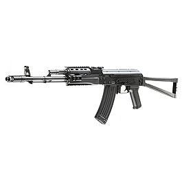 Versandrcklufer APS AKS-74 Tactical Vollmetall BlowBack S-AEG 6mm BB schwarz