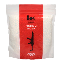 Heckler & Koch Premium OXO Bio BBs 0.30g 3.400er Beutel weiss