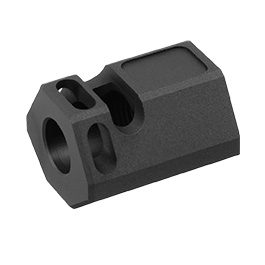 ASG CNC Aluminium Compensator f. CZ P-09 OR CO2BB 14mm- schwarz