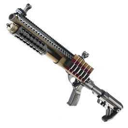 Jag Arms Scattergun SPX2 Vollmetall Pump Action Gas Shotgun 6mm BB tan