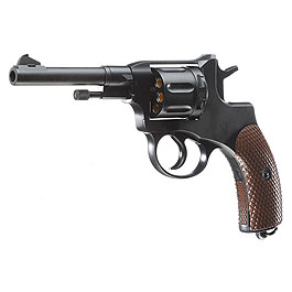 Gun Heaven M1895 Nagant Revolver Vollmetall CO2 6mm BB schwarz