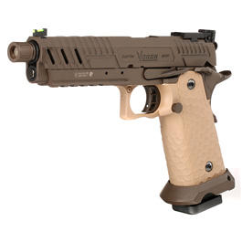 Vorsk Airsoft Hi-Capa 5.1 Vengeance Vollmetall GBB 6mm BB Tan / Bronze