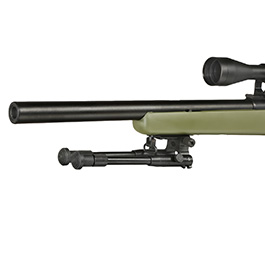 Well M700 Short-Type Snipergewehr inkl. Zweibein / Zielfernrohr Springer 6mm BB oliv Bild 5