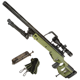 Well MB4420D SV-98 Snipergewehr inkl. Zweibein / Zielfernrohr Springer 6mm BB oliv