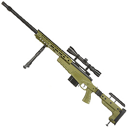 Well MB4419-3D Mk13 Mod 7 Snipergewehr inkl. Zweibein / Zielfernrohr Springer 6mm BB oliv Bild 1 xxx: