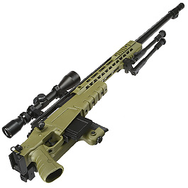 Well MB4419-3D Mk13 Mod 7 Snipergewehr inkl. Zweibein / Zielfernrohr Springer 6mm BB oliv Bild 5