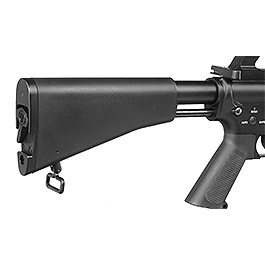 Double Bell CAR-15 Carbine Professional Line Vollmetall S-AEG 6mm BB schwarz Bild 9
