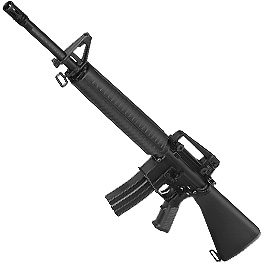 E&C M16A3 Rifle Vollmetall QD-1.5 Gearbox S-AEG 6mm BB schwarz