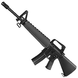 E&C M16A1 Rifle Vollmetall QD-1.5 Gearbox S-AEG 6mm BB schwarz