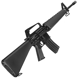 E&C M16A1 Rifle Vollmetall QD-1.5 Gearbox S-AEG 6mm BB schwarz Bild 3