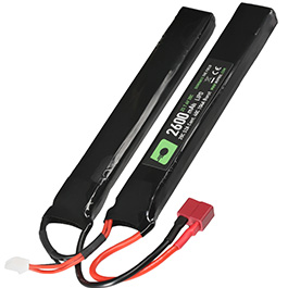 Nuprol Power Series LiPo Akku 7,4V 2600mAh 20C / 40C Small Two-Panel Type m. Deans Anschluss