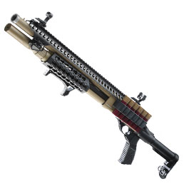 Jag Arms Scattergun SPX Vollmetall Pump Action Gas Shotgun 6mm BB tan