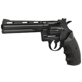 KWC .357 Python 6 Zoll Revolver Vollmetall CO2 6mm BB schwarz