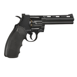 Kleinbild 3 KWC .357 Python 6 Zoll Revolver Vollmetall CO2 6mm BB schwarz