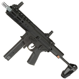 APS / EMG Noveske Space Invader 9mm Gen. 4 eSilver Edge SDU-MosFet 2.0 Vollmetall S-AEG 6mm BB schwarz