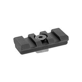 UTG Pro M-LOK 21mm Aluminium Schiene 3 Slots / 40 mm / 1.57 Zoll schwarz