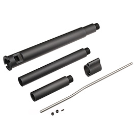 RA-Tech WCRS Aluminium Auenlauf mit Gas-Block Kit 12.5 Zoll / 14.7 Zoll f. GHK / WA / G&P M4 / M16 GBB Serie